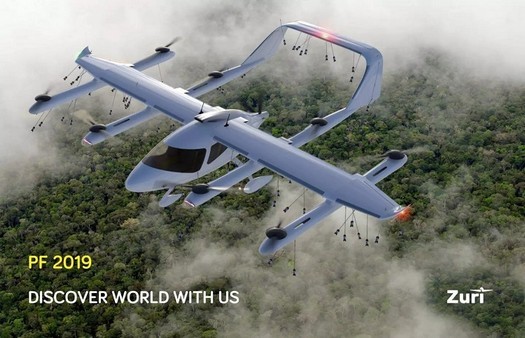 Il ceco Zuri inizia a testare l'aerotaxi ibrido con decollo e atterraggio verticali