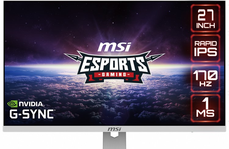 MSI presenta il monitor da gioco G274QRFW WQHD