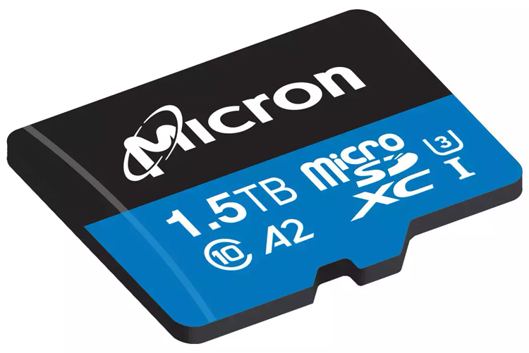 Micron bringt die weltweit erste microSD-Karte mit 1,5 TB auf den Markt