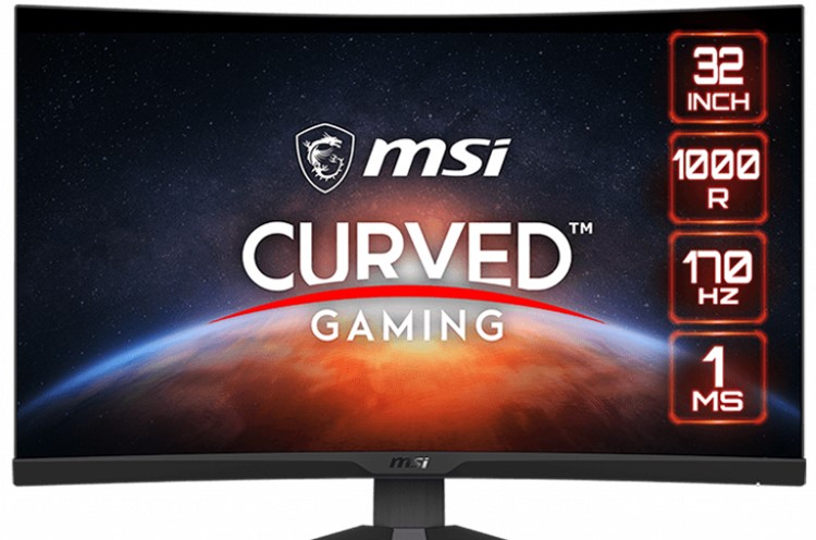 Debutta il monitor da gioco WQHD concavo MSI G322CQP