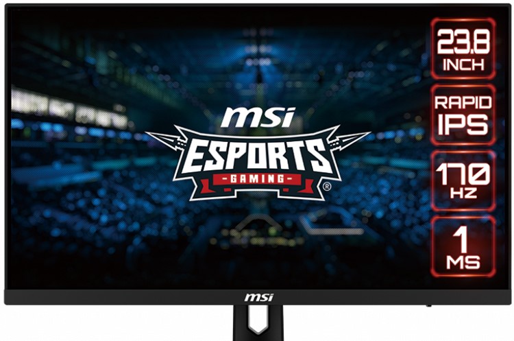 MSI lancia il monitor da gioco IPS rapido G244F con frequenza di aggiornamento di 170 Hz