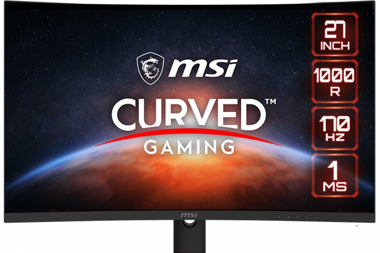 MSI, 170Hz 오목 디스플레이를 갖춘 G271C E2 게임용 모니터 출시