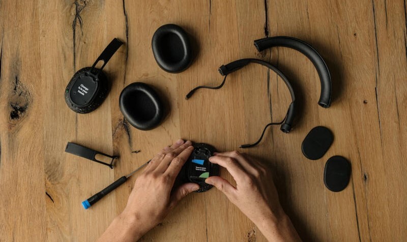 Fairphone präsentiert kabellose Kopfhörer Fairbuds XL