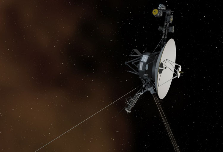 Voyager 1 perdeu sua orientação no espaço