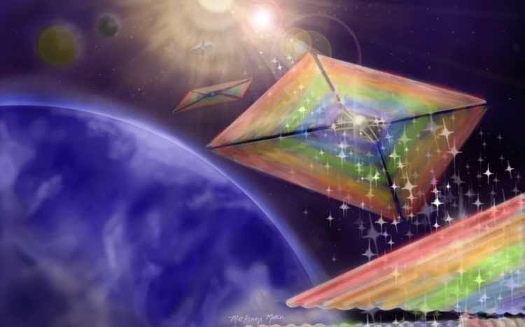 Die NASA beginnt die zweite Phase der Entwicklung eines neuen Sonnensegels