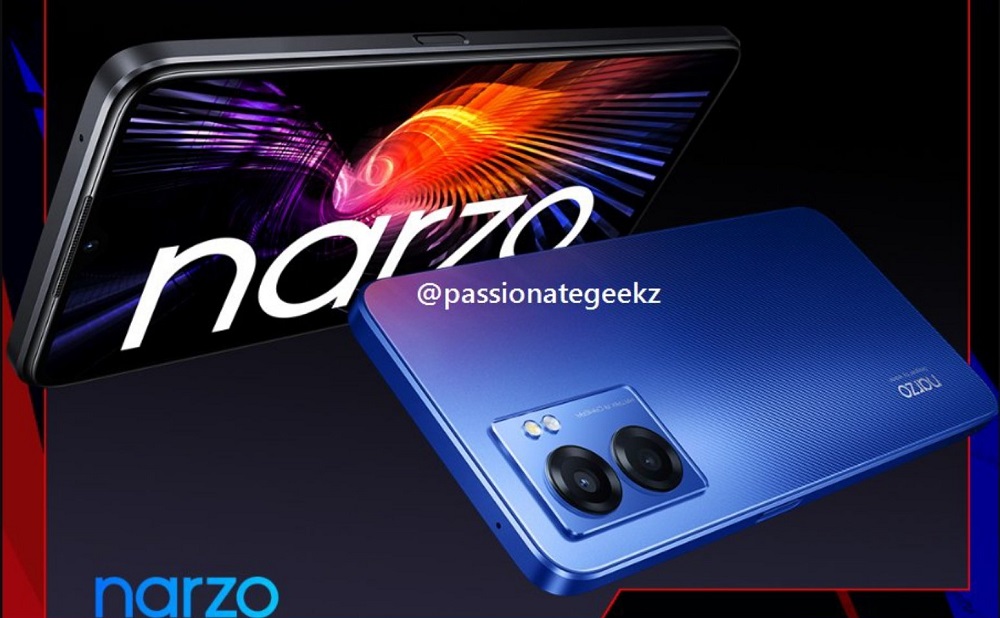 Realme lançará smartphones Narzo 50 5G e Narzo 50 Pro