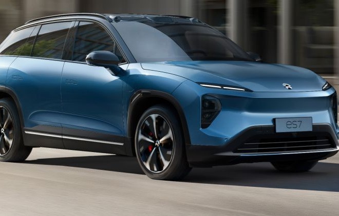 Der elektrische Crossover NIO ES7 bot eine Reichweite von 930 km