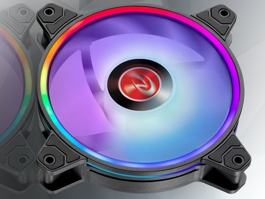 Raijintekが明るいバックライト付きのSkleraII 12 RBWADDファンを発表