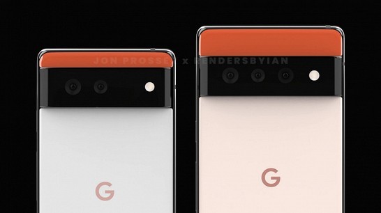 Spezifikationen für Google Pixel 6 und Pixel 6 Pro 6