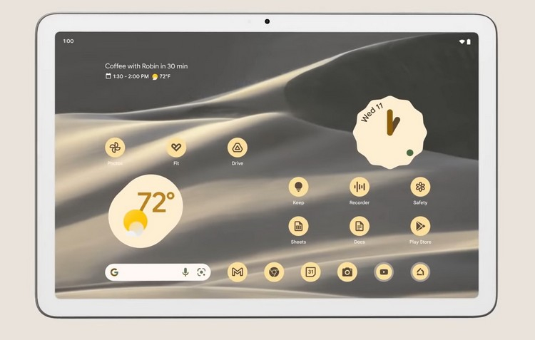 Google a montré des lunettes Pixel 7 et AR avec traduction vocale et a également annoncé la sortie de la tablette
