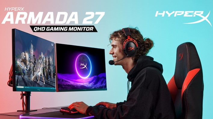 HyperX dévoile des moniteurs de jeu Armada de 25 et 27 pouces avec des taux de rafraîchissement allant jusqu'à 240 Hz