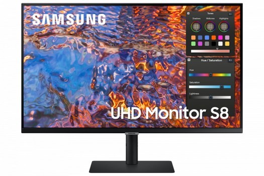 Samsung stellt den professionellen Monitor High Resolution Monitor S8 . vor