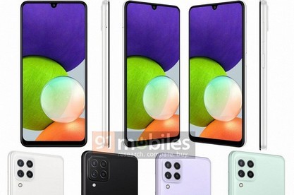 Especificações do Galaxy A22 5G e Galaxy A22 4G publicadas