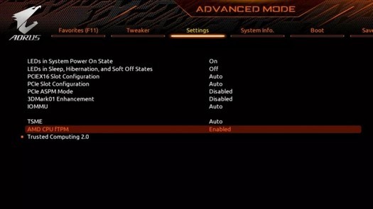 ASUS, Biostar, Gigabyte e MSI anunciam placas prontas para Windows 11 e TPM 2.0 habilitadas na BIOS
