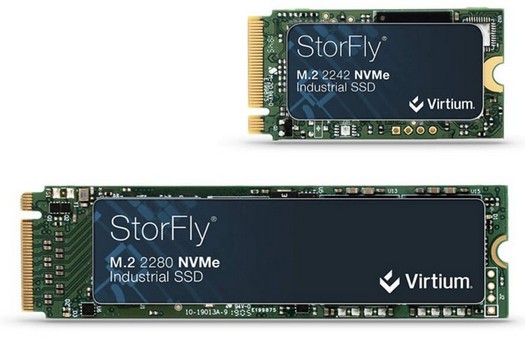 Virtium presenta l'unità SSD StorFly M.2 NVMe di livello industriale