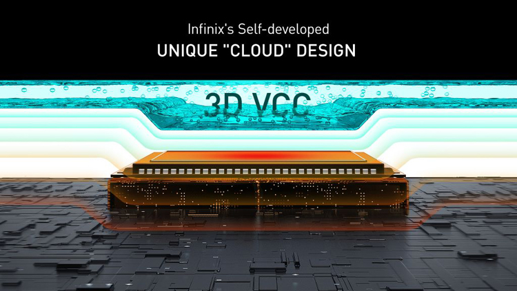 Infinix stellt 3D-VCC-Flüssigkeitskühlungstechnologie für Smartphones vor
