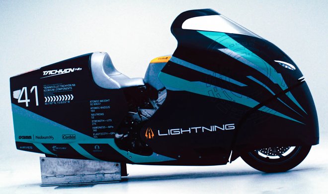 Lightning Motorcycles revela a bicicleta elétrica Tachyon NB