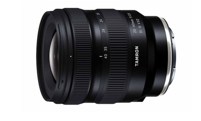 Anunciado o desenvolvimento da lente Tamron 20-40mm F/2.8 Di III VXD