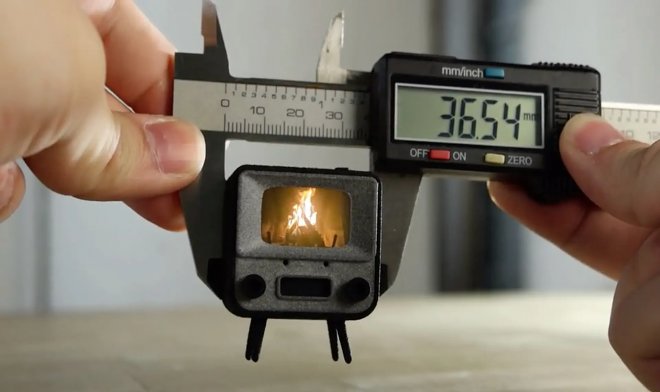 Auf Kickstarter bieten wir an, den kleinsten Fernseher der Welt zu kaufen