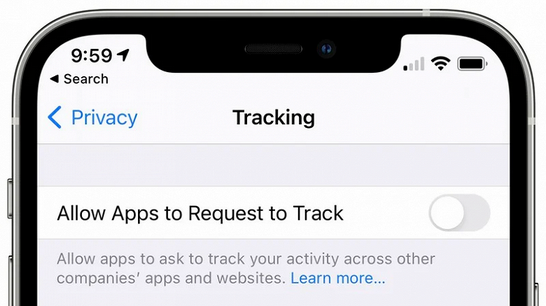 Quasi tutti gli utenti di iOS 14.5 disattivano completamente il monitoraggio delle app