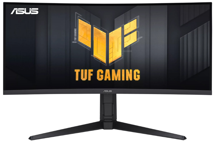 ASUS、リフレッシュレート100HzのTUF Gaming VG34VQEL1A凹型モニターを発表
