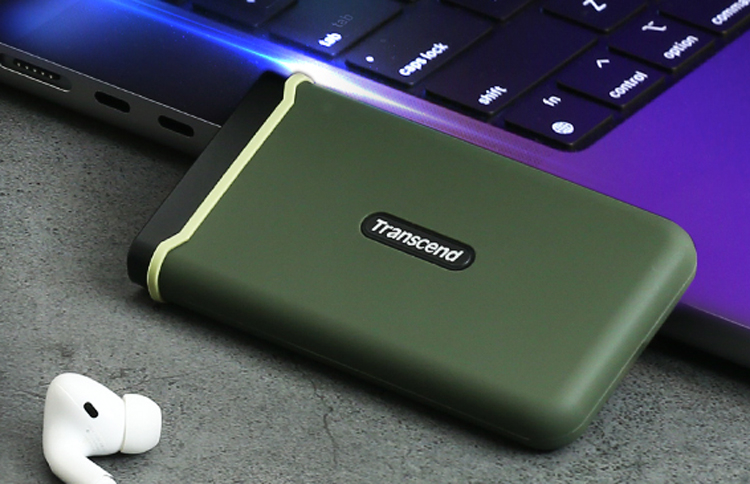 Portable Transcend ESD380C hat eine Kapazität von bis zu 2 TB