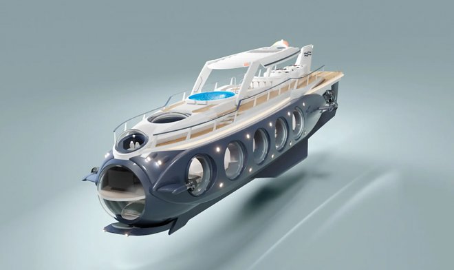 U-Boat Worx, 잠수정 슈퍼요트 Nautilus 설계