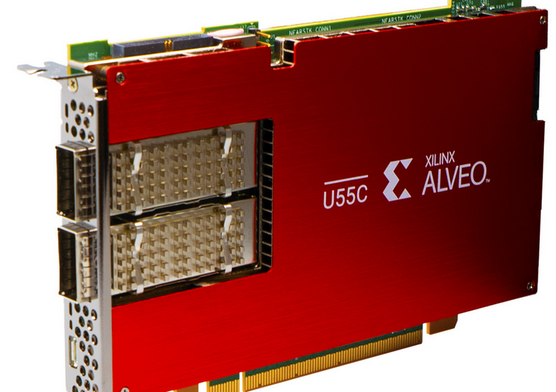 Xilinx revela seu mais poderoso acelerador FPGA Alveo U55C