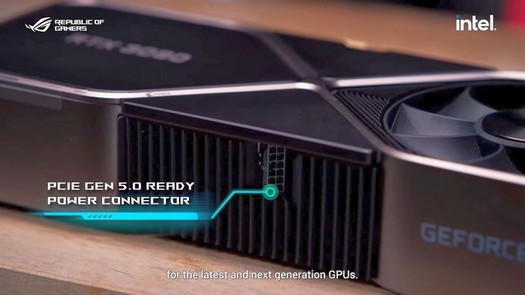 PCIe 5.0 그래픽 카드에는 12핀 600W 전원 커넥터가 장착됩니다.