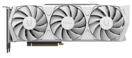 La nuova scheda grafica Zotac GeForce RTX 3080 ha ricevuto prestazioni bianche come la neve