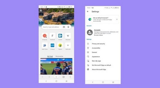 Microsoft veröffentlicht die Android-Version von Edge 92 mit einer einzigen Codebasis