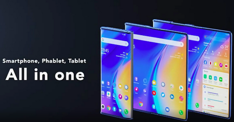 TCLは、ディスプレイを折りたたんでカールさせることができるスマートフォンの実用的なプロトタイプを示しました