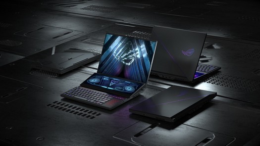 ASUS, Ryzen 6000 프로세서 및 GeForce RTX 30 시리즈 그래픽 탑재 ROG Zephyrus Duo 16(GX650) 게임용 노트북 업그레이드