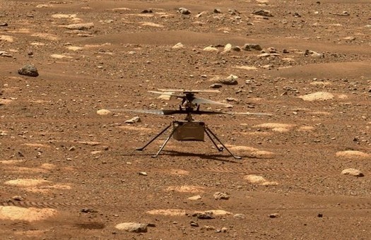 Helicóptero Martian Ingenuity cai no sexto vôo