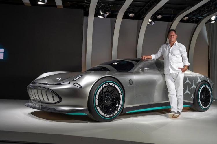 Mercedes-Benz apresenta o conceito de carro elétrico Vision AMG