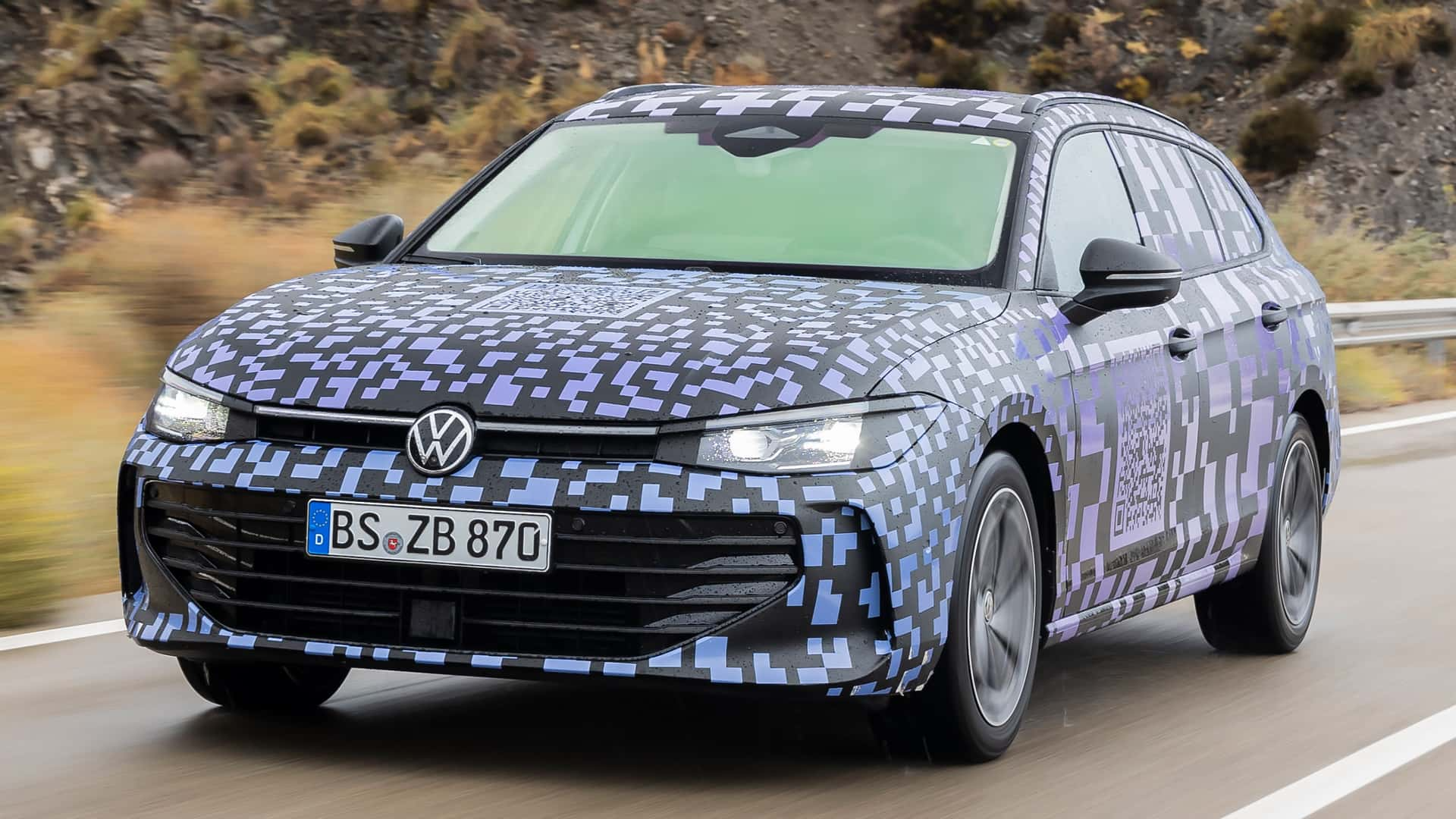Publicou uma renderização não oficial para o ano modelo VW Passat 2024