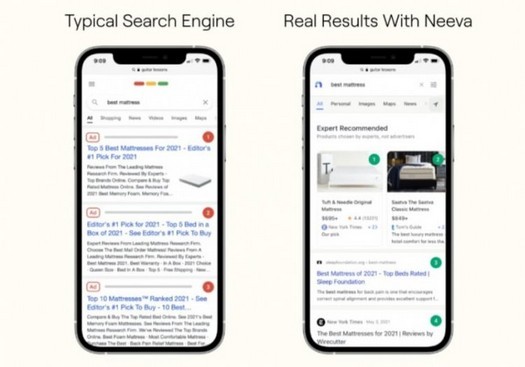 D'anciens employés de Google lancent le moteur de recherche payant Neeva sans publicité ni suivi
