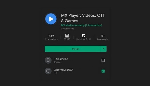 Googleは、スマートフォンを介してAndroidTVにアプリケーションをインストールする機能を追加します