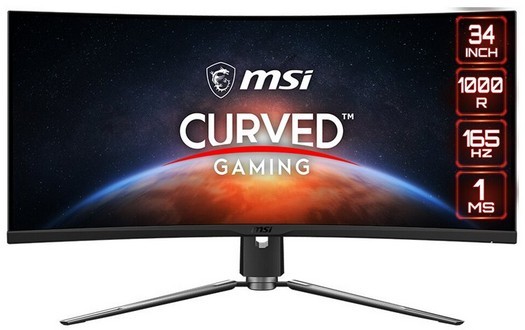 I monitor da gioco MSI Artymis 323CQR e 273CQR hanno un display concavo