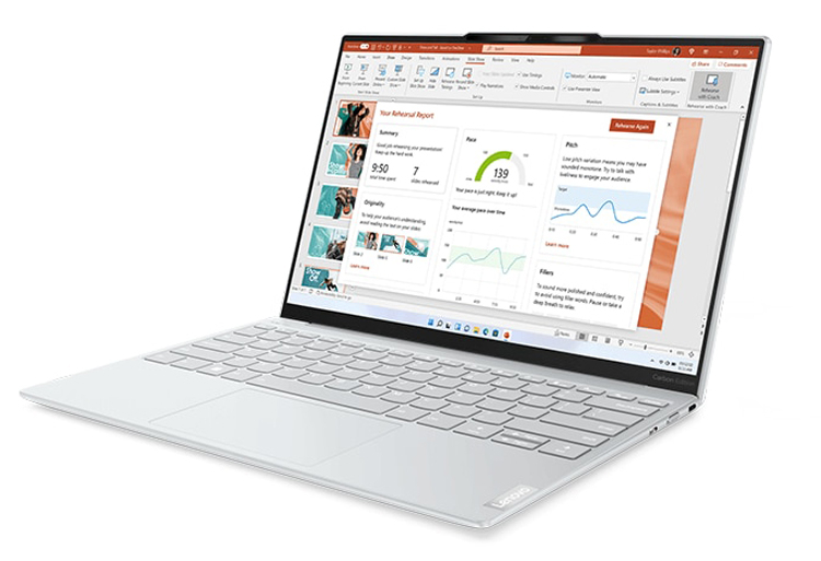 Lenovo ha presentato un laptop sottile Yoga Slim 770i Carbon