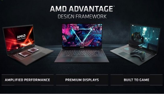 AMD, 최고의 게이밍 노트북을위한 어드밴티지 디자인 프레임 워크 공개
