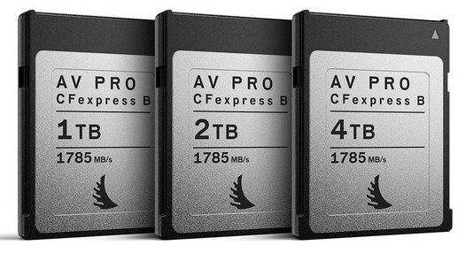 Angelbird apresenta cartões de memória AV PRO CFexpress MK2 de até 4 TB