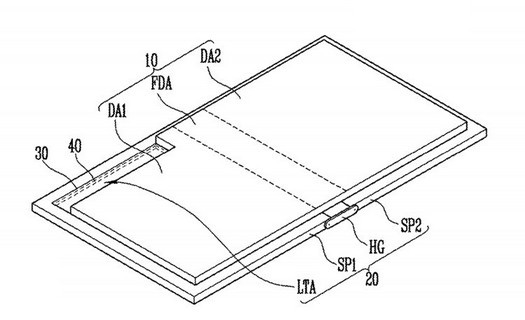 Samsung a mis au point un livre pour smartphone avec une section transparente